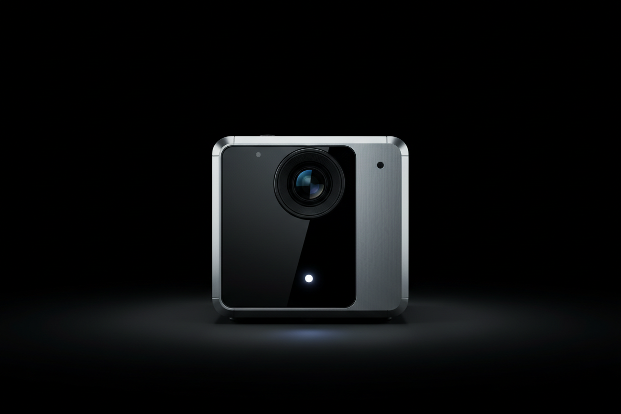 projector with black background